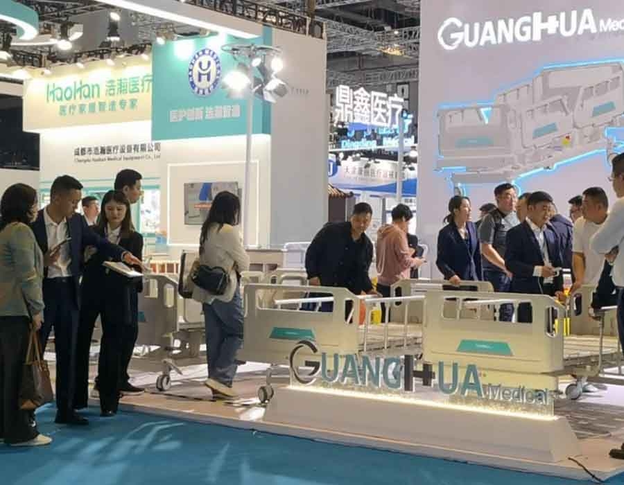 光華醫(yī)療工廠(chǎng)參加2024年上海醫(yī)療展